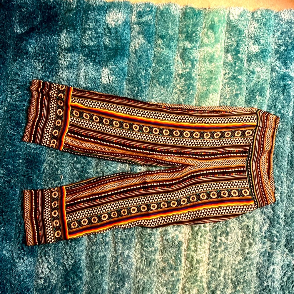 Funky Wide Leg Farm Rio Pants Anthropologie